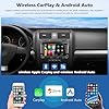 CAMECHO 2G+64G Android 13 Car Stereo for VW Polo Caddy Tiguan Transporter T5 Golf 5 6 Skoda Octavia Seat with Wireless Carplay Android Auto, 7" Touch Screen Bluetooth Car Radio with GPS WiFi FM USB