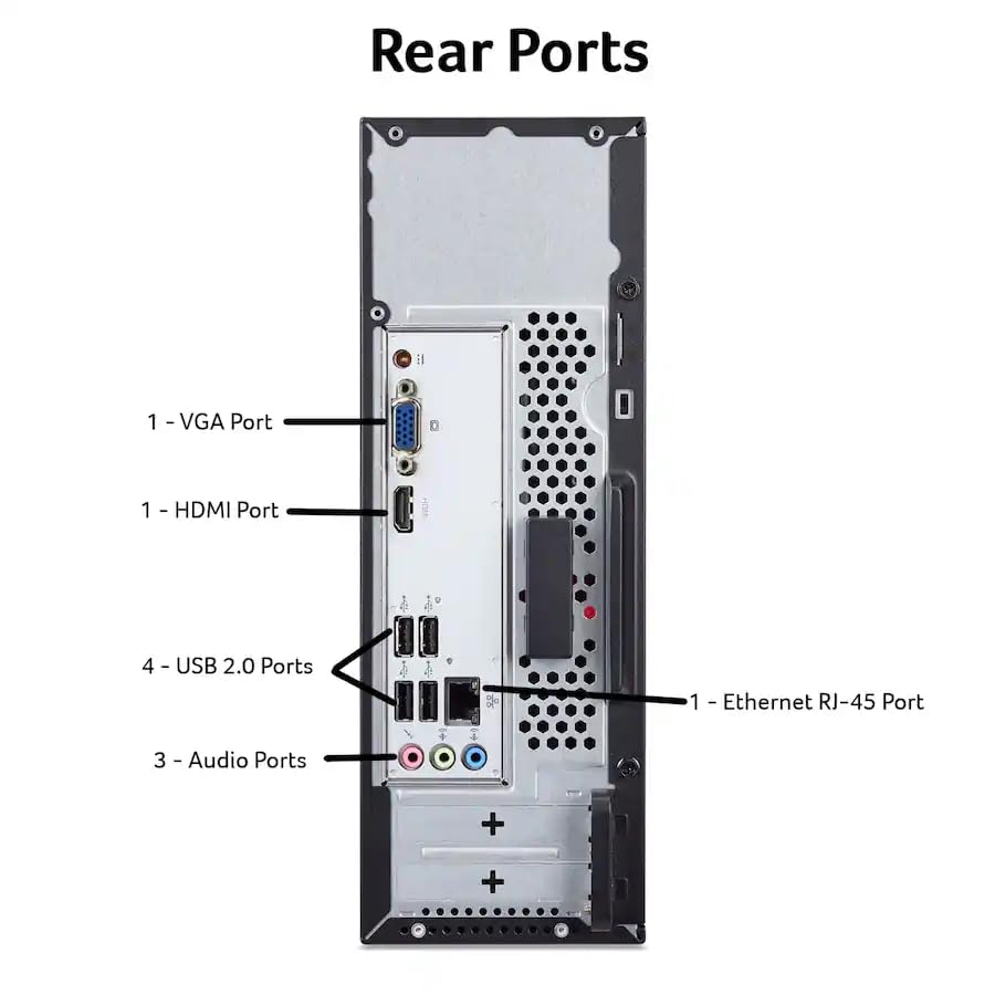 Amazon.com: acer Aspire SFF 8L Desktop Computer | Intel Multi-Core