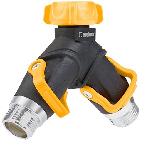 Melnor EZ-Flow 2-Way Hose Valve, Lever Design Cover
