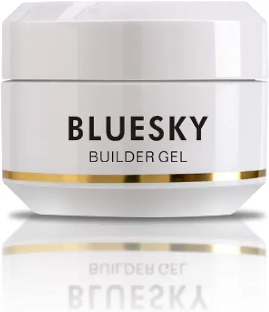 BLUESKY Clear Builder Gel for Nails - 15ml Nail Strengthener & Extension Gel