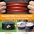 Kipiea Round Fire Pit Cover 100% Waterproof, 36" D x 20" H Outdoor Firepit Cover, Upgraded 600D Strong Tear and UV Resistant, Black