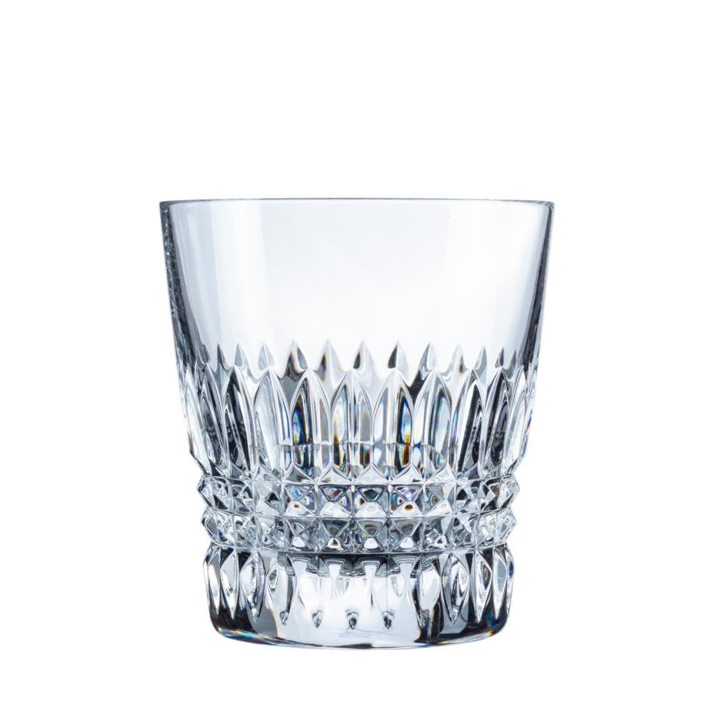 ARNSTADT KRISTALL - Copas, Vaso de whisky Empire (8,5 cm) – Cristal soplado artesanalmente · pulido a mano · Hecho a mano en Alemania