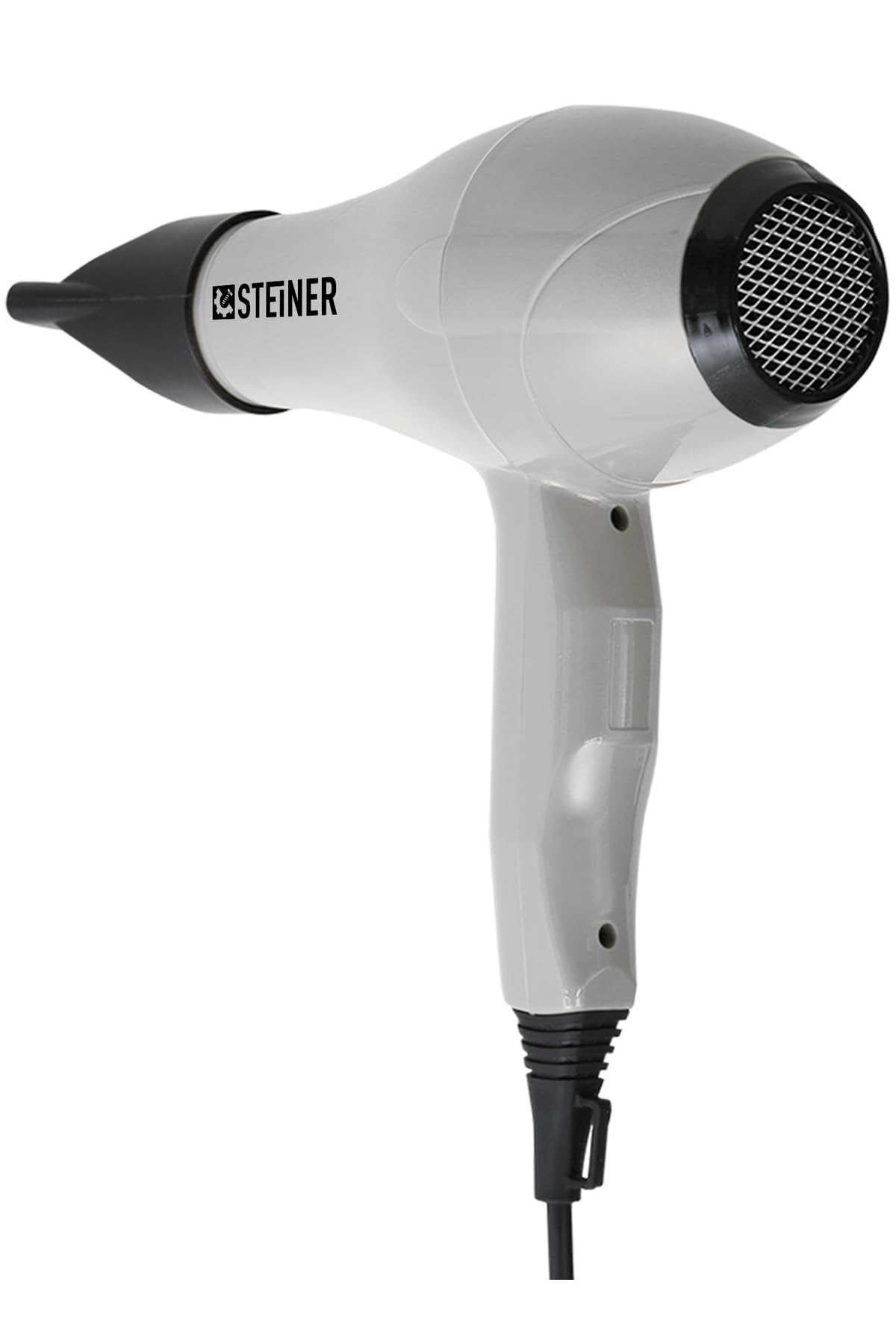 Steiner 3800 Watt Profesyonel Saç Kurutma Makinesi Fön Makinesi Ac Motor Gri+ 2 Adet Başlık
