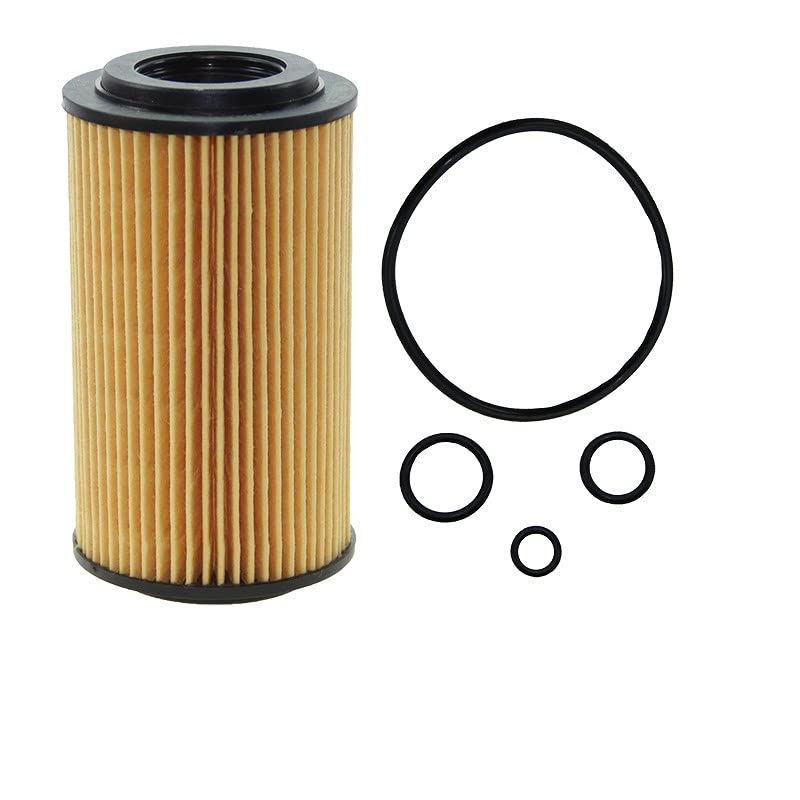 ATEC Germany Set di filtri con 1x filtro aria, 1x filtro abitacolo (filtro antipolline) con carboni attivi, 1x filtro olio, 1x filtro carburante, compatibile con MERCEDES Classe E (W211) (S211)
