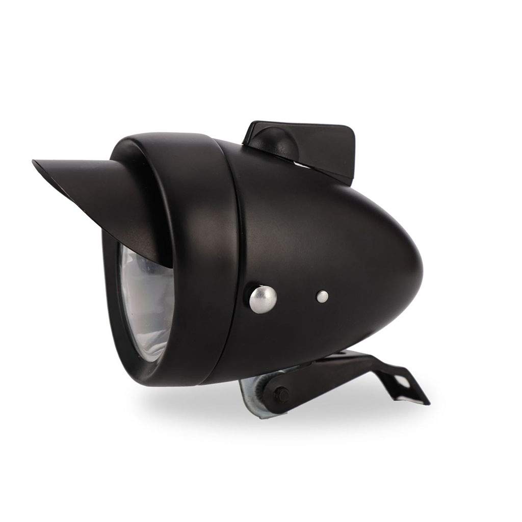 Rétro LED Métal Avant Brouillard Vélo Lampe Vintage Vélo