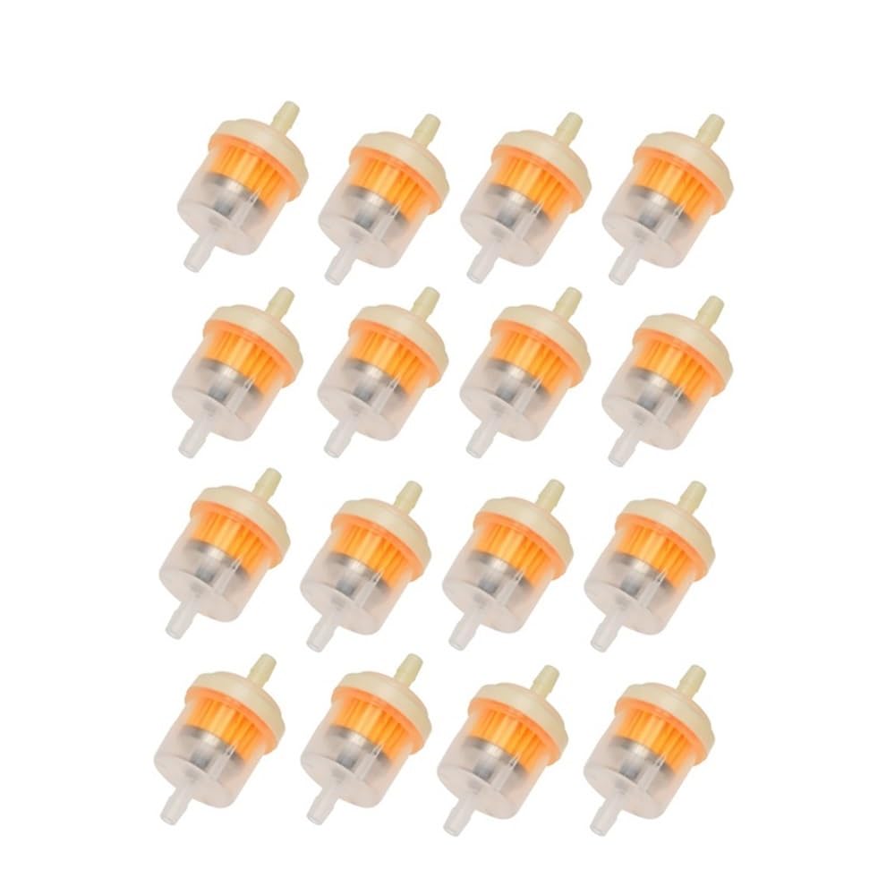 Filtro de Aceite de Gasolina for Coche, Universal, Apto for cortacésped de Motor pequeño, Accesorios de Motocicleta, 7 mm.(16pcs)