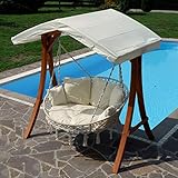 Hängesessel Hollywoodschaukel Hängelounger Lounge für 2 Personen - 9