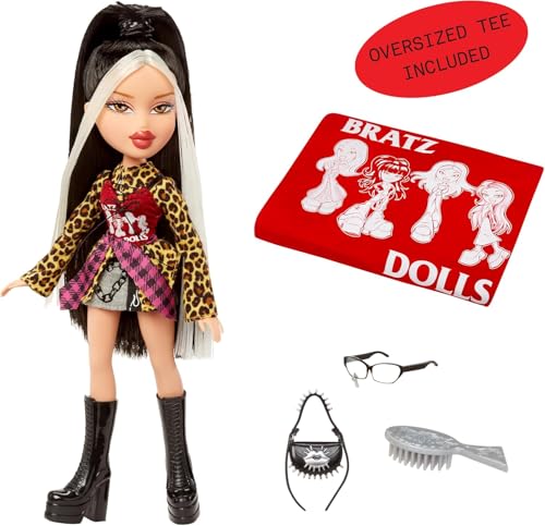 Bratz Stylin' Jade - Fashion Doll with Customisable T-Shirt for You Comes with Accessories, Cute Toys for Girls - Image 2