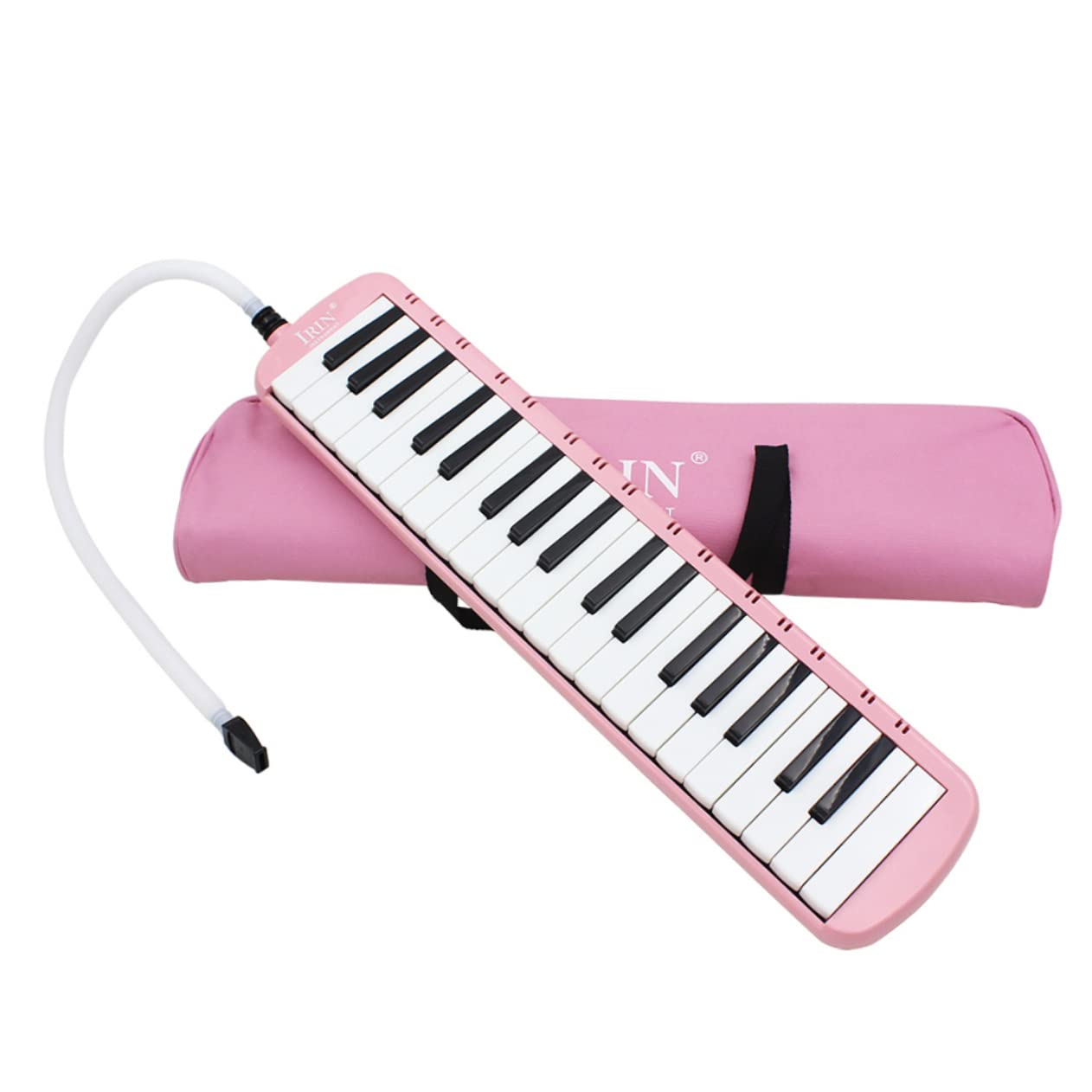 Toyvian Pianola Tasti senza Batterie con Custodia Inclusa per Riporre e Trasportare Strumento Musicale Melodica Leggero per Suonare in Mano o Sul Tavolo