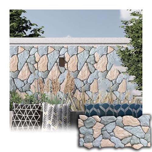 HJLKDYM Paneles Pared 3D Imitación Piedra,...