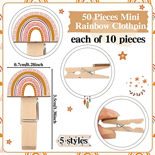 Image of Patelai 321 Pcs Baby Shower Games Supplies,Boho Style