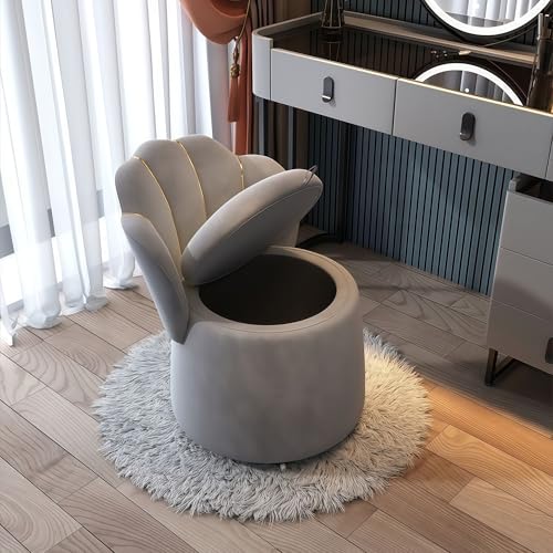 Sillón Plegable Terciopelo Blanco miniatura 2