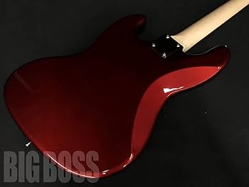 Kaalena 赤いエレキベース ダブルコイルピックアップ Kaalena 赤いエレキベース ダブルコイルピックアップ Kaalena
