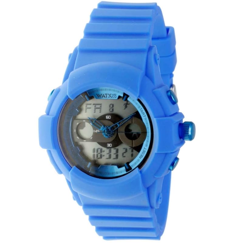 SMIORAS Watx and Co Rwa2701+cowa2704 Reloj Analógico/Digital para Hombre Colección Watx and Colors Caja De Resina Esfera Color Gris