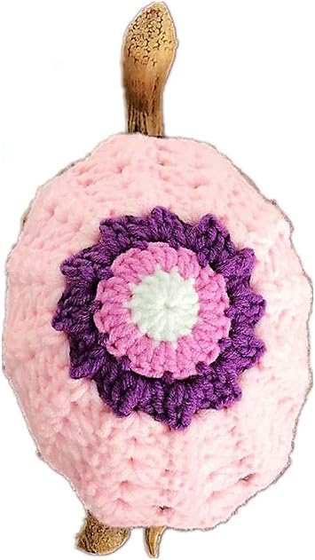 Sweater for Turtle - Small Animal Sweater Warm Winter Knitted Handmade Cute Sweater Apparel Accessory Halloween Party Cosplay Costume Photo Shoot for Pet Tortoise Turtle M,Purple Sweater