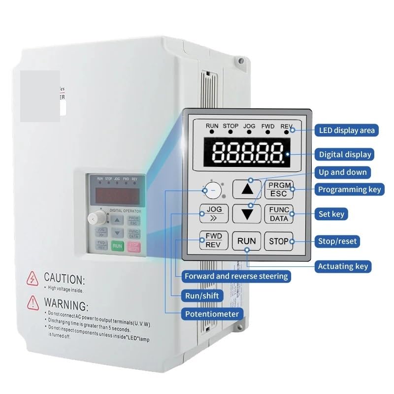 Kit de husillo de piedra 5,5 kW ER25 220V 380V con inversor de 5,5 kW + bomba de agua de refrigeración de 3,5 m + plantilla