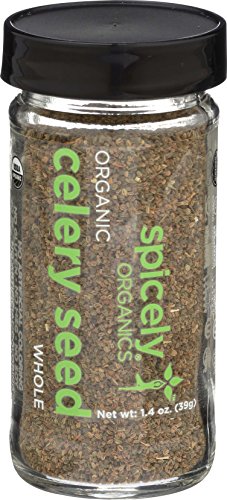SPICELY Organic Jar Celery Seeds, 1.4 OZ