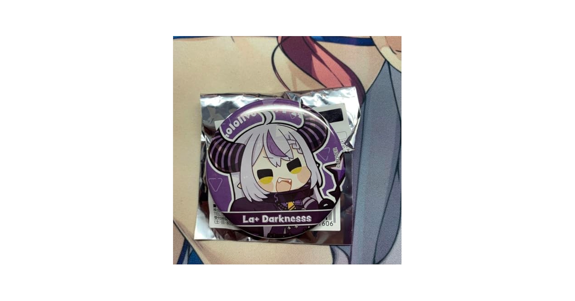 ラプラスダークネス アニメイト 缶バッジ 等身 ホロライブ ラプラスダークネス アニメイト 缶バッジ 等身 ホロライブ