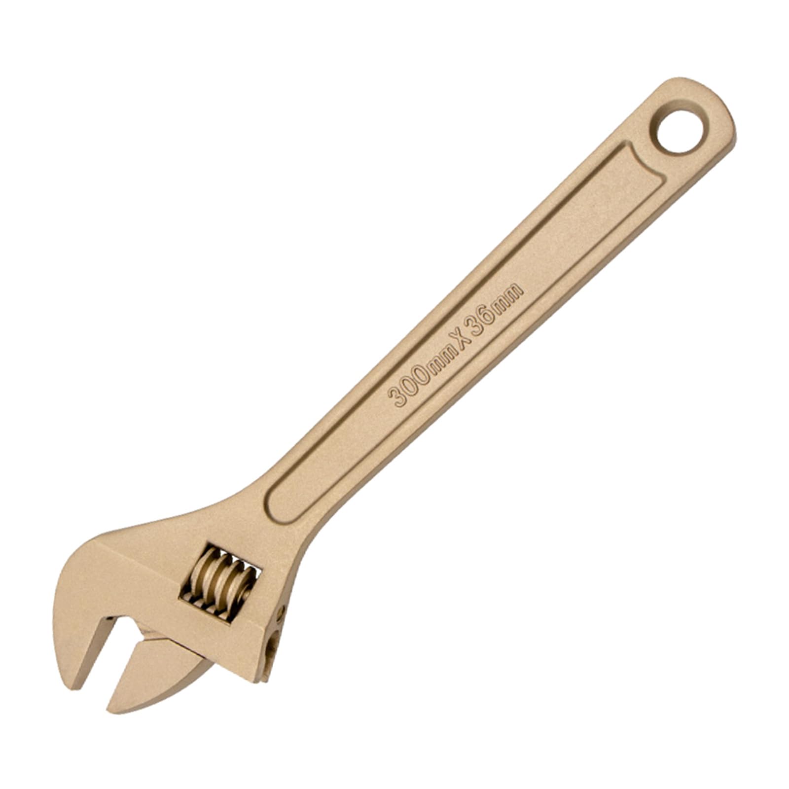 Llave inglesa de bronce de aluminio, herramienta de durabilidad con boca ancha de 10 – 35 mm, mantenimiento para uso en áreas peligrosas, anticorrosión, mano industrial