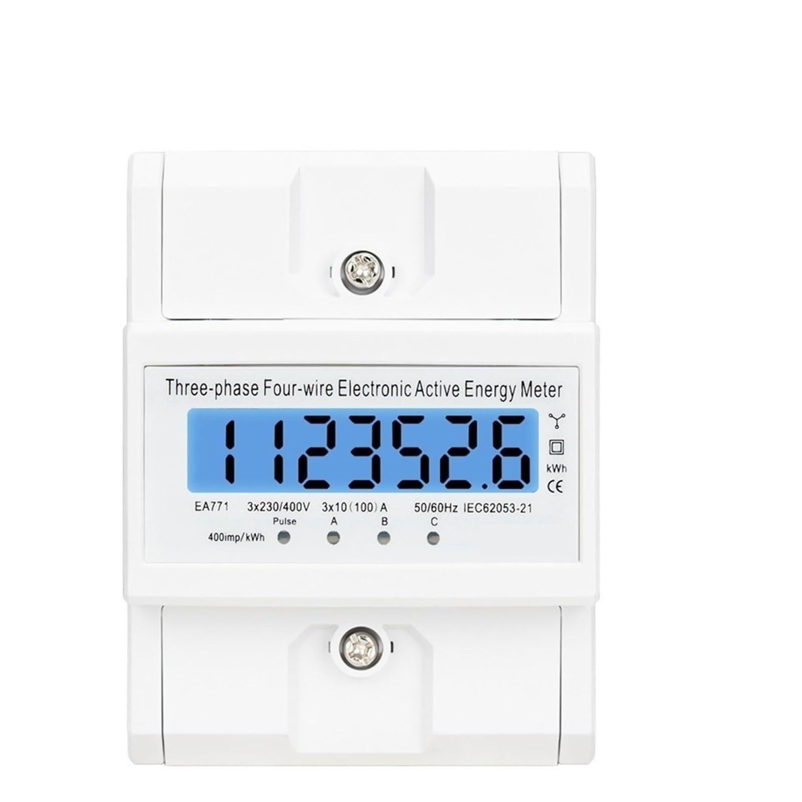DIN-Schiene 380 V 3-Phasen-4-Draht-Energiezähler, Stromverbrauchsüber