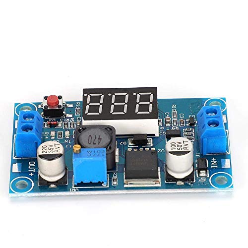 MAGT Buck Converter, Buck Step Down Regulator Module LM2596 DC/DC 4.0~40V To 1.25-37V Adjustable Reduced Voltage Regulator With LED Voltmeter