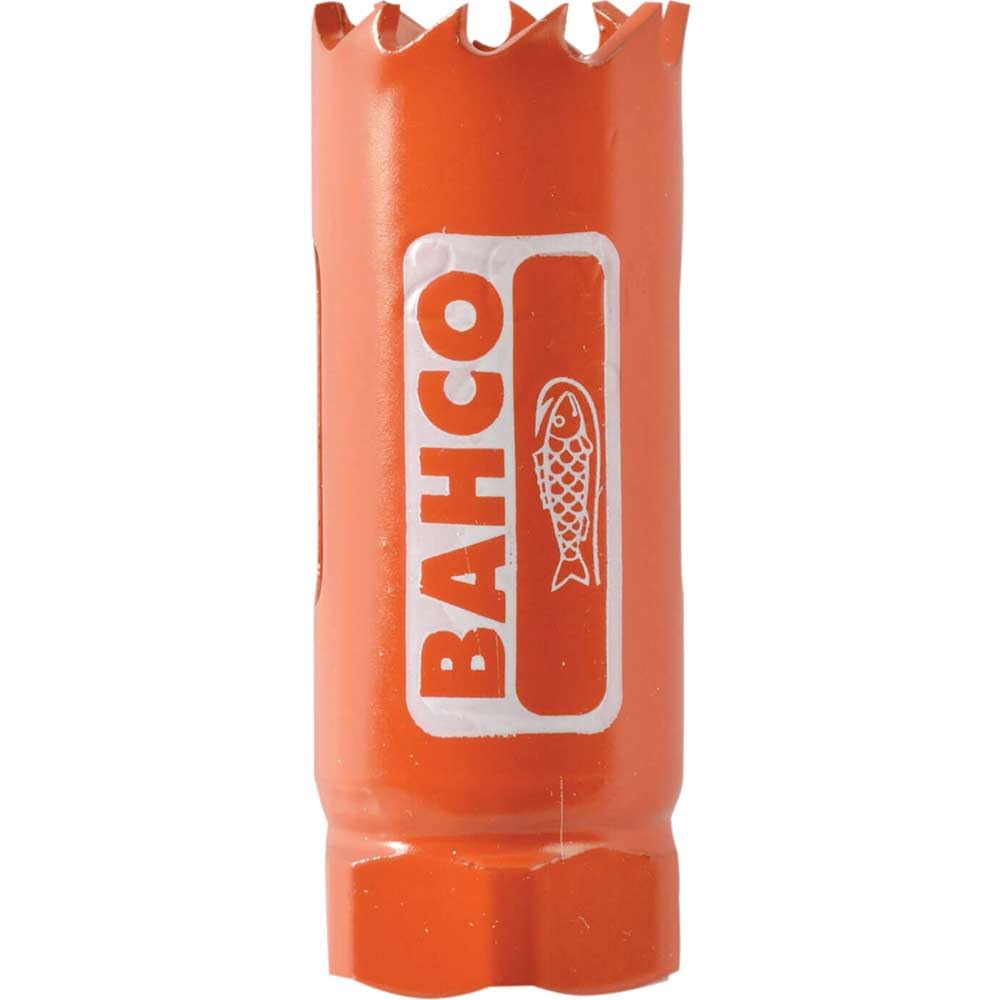 Bahco 3830-25-VIP Bimetal Hole Saw with Industrial Packaging and 1-Inch Diameter