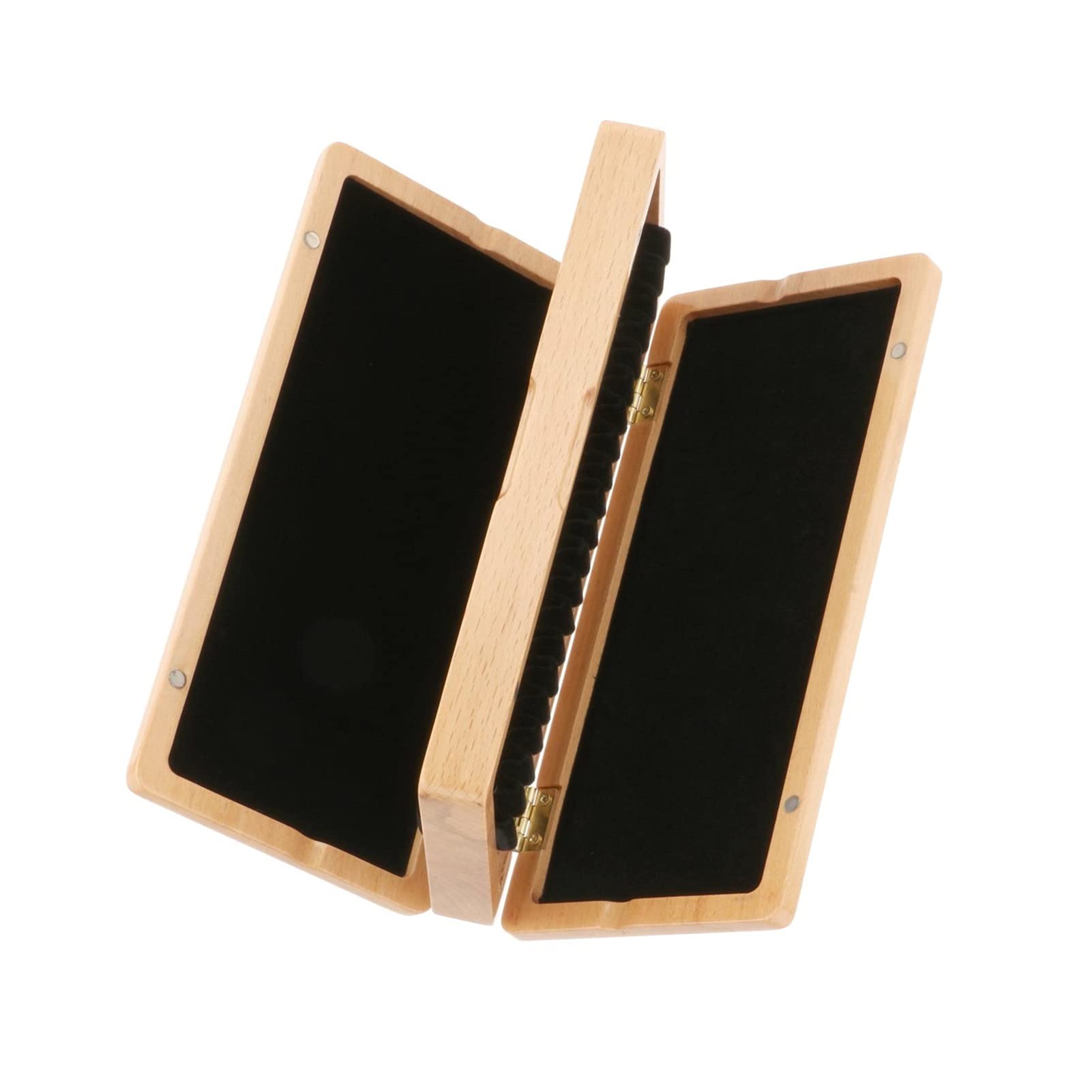 BOLZAN WZUNHUANG Caja de caña de Madera de Madera Maciza Ajuste para la Tienda de Oboe 40 Reeds Piezas de Instrumentos de Viento de Madera
