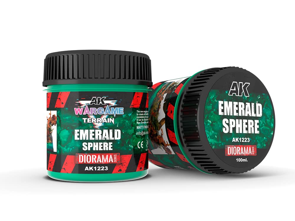 AK WARGAME TERRAINS AK1223 Emerald Sphere (100ml)