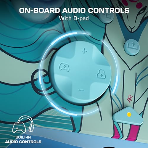 Image of Turtle Beach Rematch Advanced Wired Gaming Controller for Xbox & PC | Xbox Series X|S, Xbox One, PC, 2 Remappable Buttons, Hall-Effect Triggers, Audio Controls, Glows-in-the-Dark, Blue Kitsune