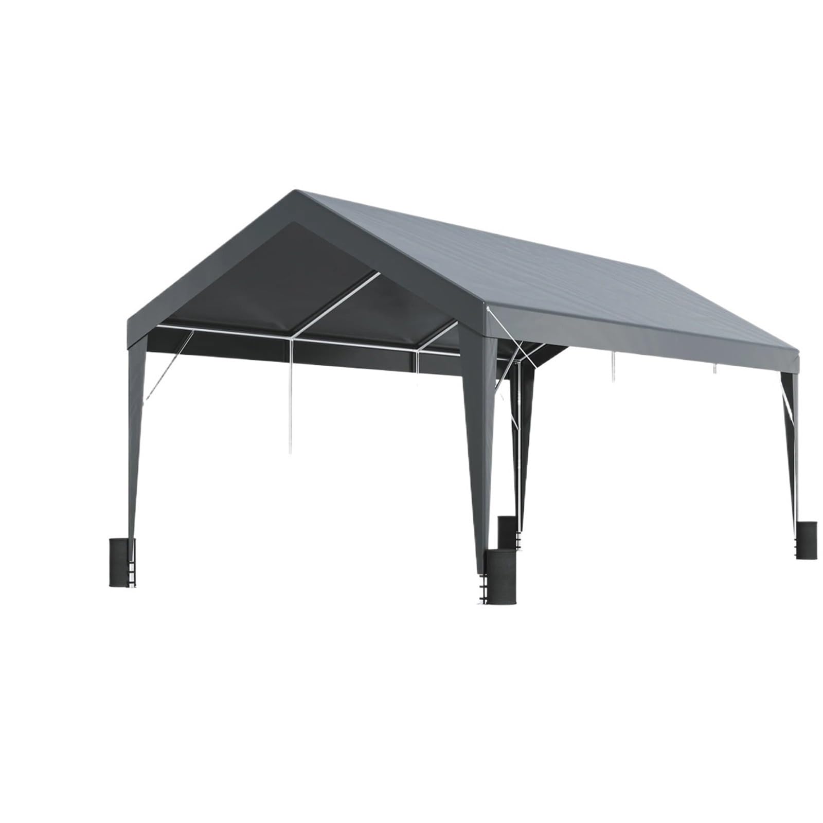 Amazon.co.jp: ガレージテント カーポート 10x20フィート 頑丈な車用