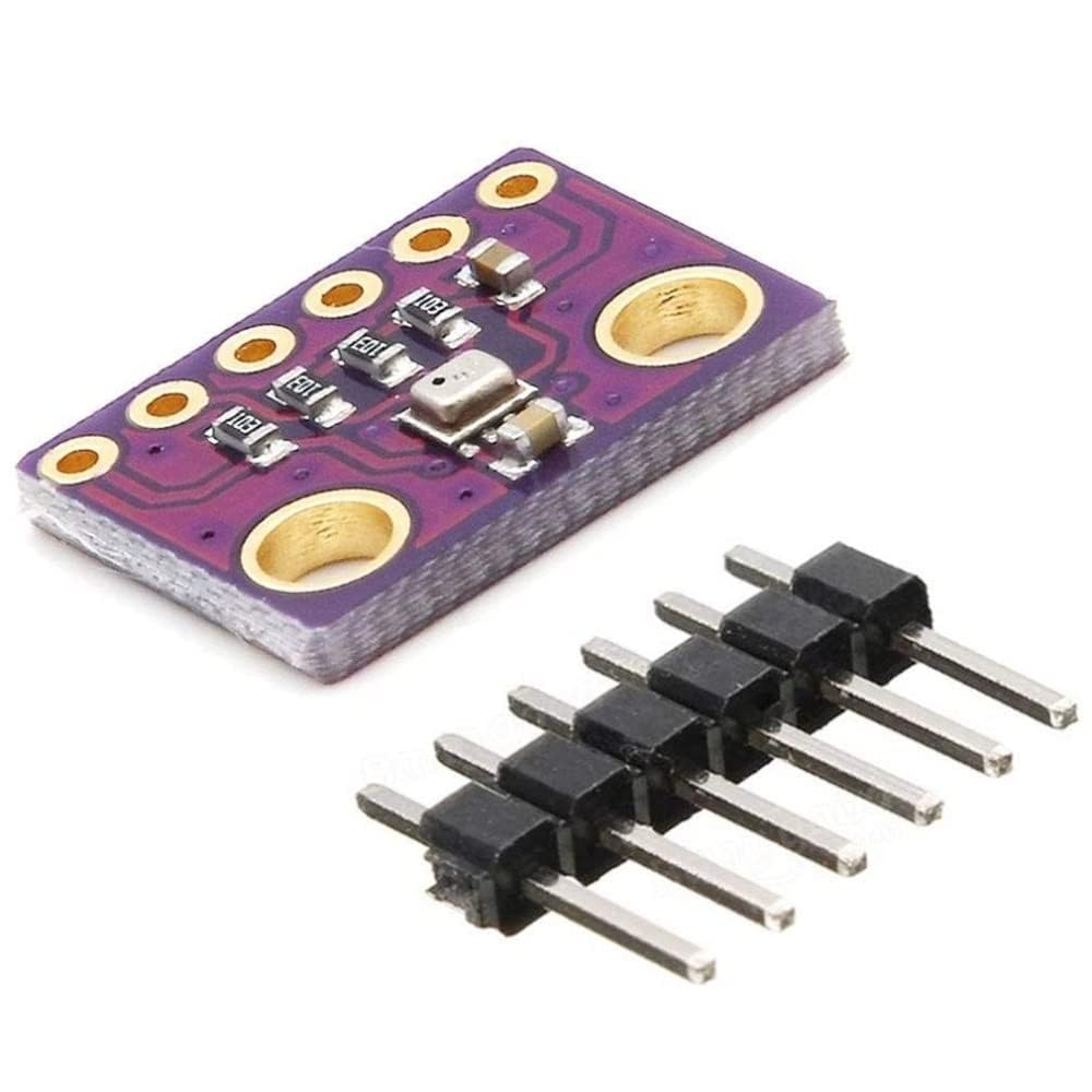 BMP280 Digital Barometric Pressure Sensor Module, Purple PCB with Headers, Temperature and Altitude Measurement for rduino, Raspbery Pi and DIY Electronics Projects-picture-34