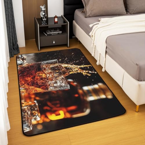 Tapete decorativo Manfei de 3'x5' con patrón geométrico miniatura 4
