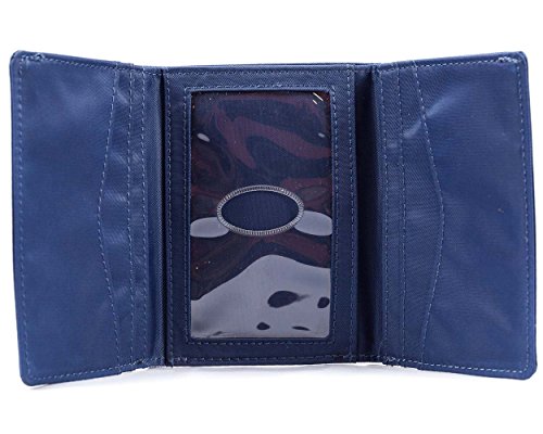 Big Skinny Men's Tri-Fold Slim Wallet, Holds Up to 25 Cards, Navy - Image 5