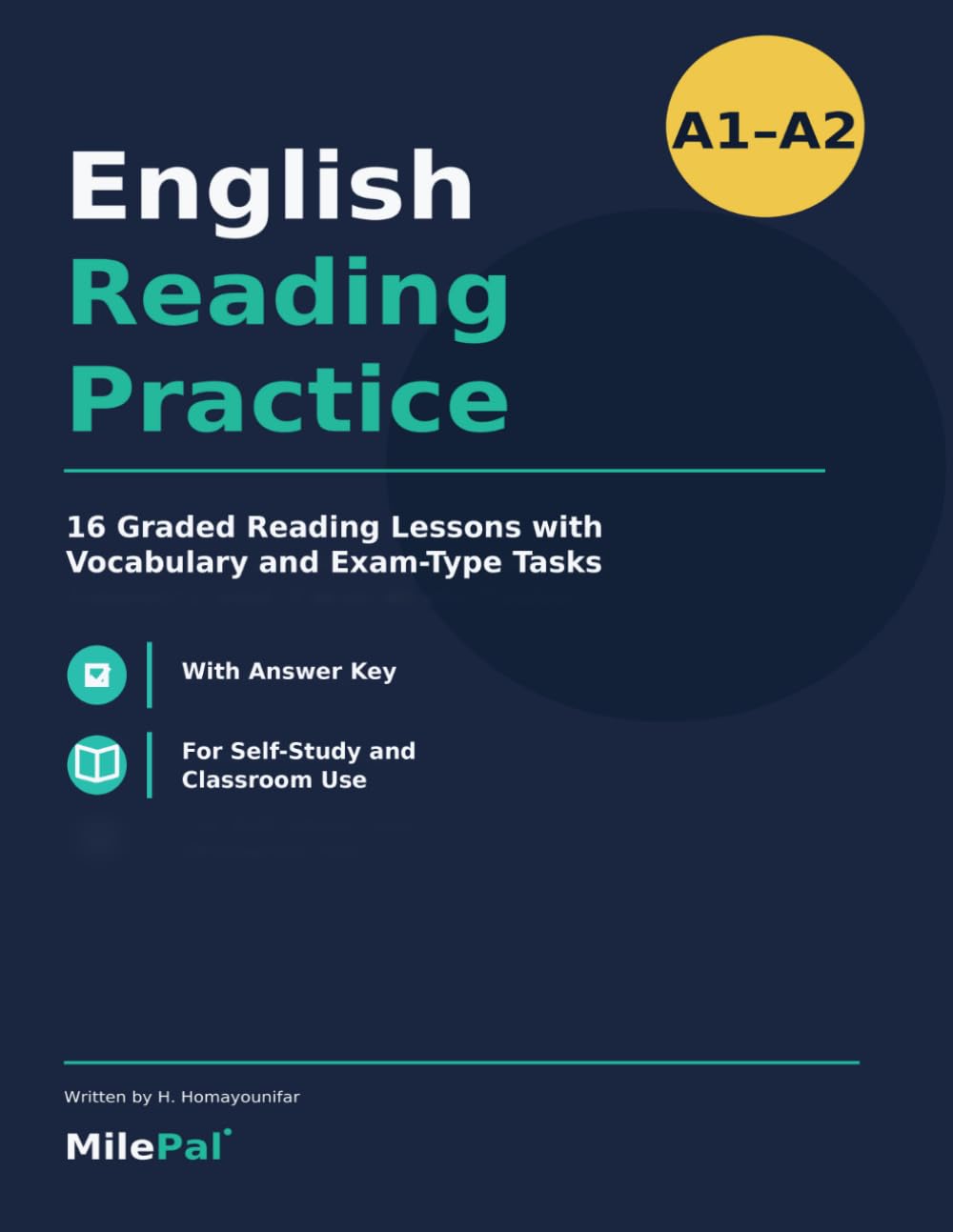 A1-A2 English Reading Practice: 16 Graded Reading Lessons with Vocabulary, Grammar, Questions, Answers and Exam-Style Tasks