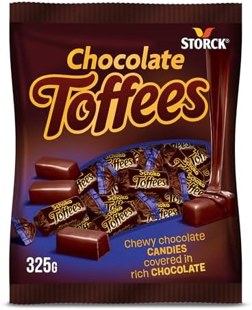 Bunte Welt Chewy Chocolate Toffees Covered in Rich Chocolate 325 grams
