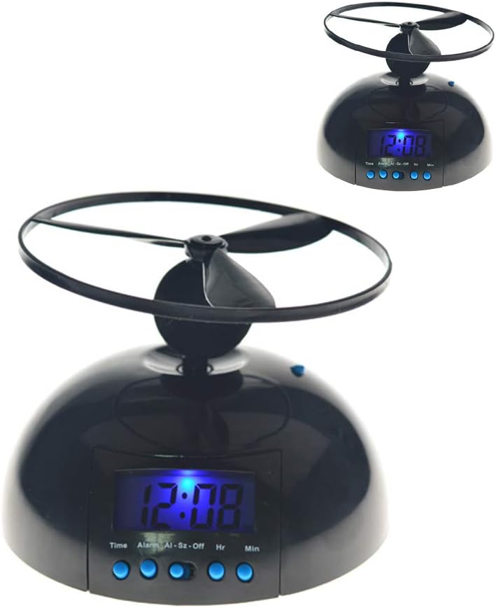 Rise and Shine: The Ultimate Flying Alarm Clock for Heavy Sleepers!