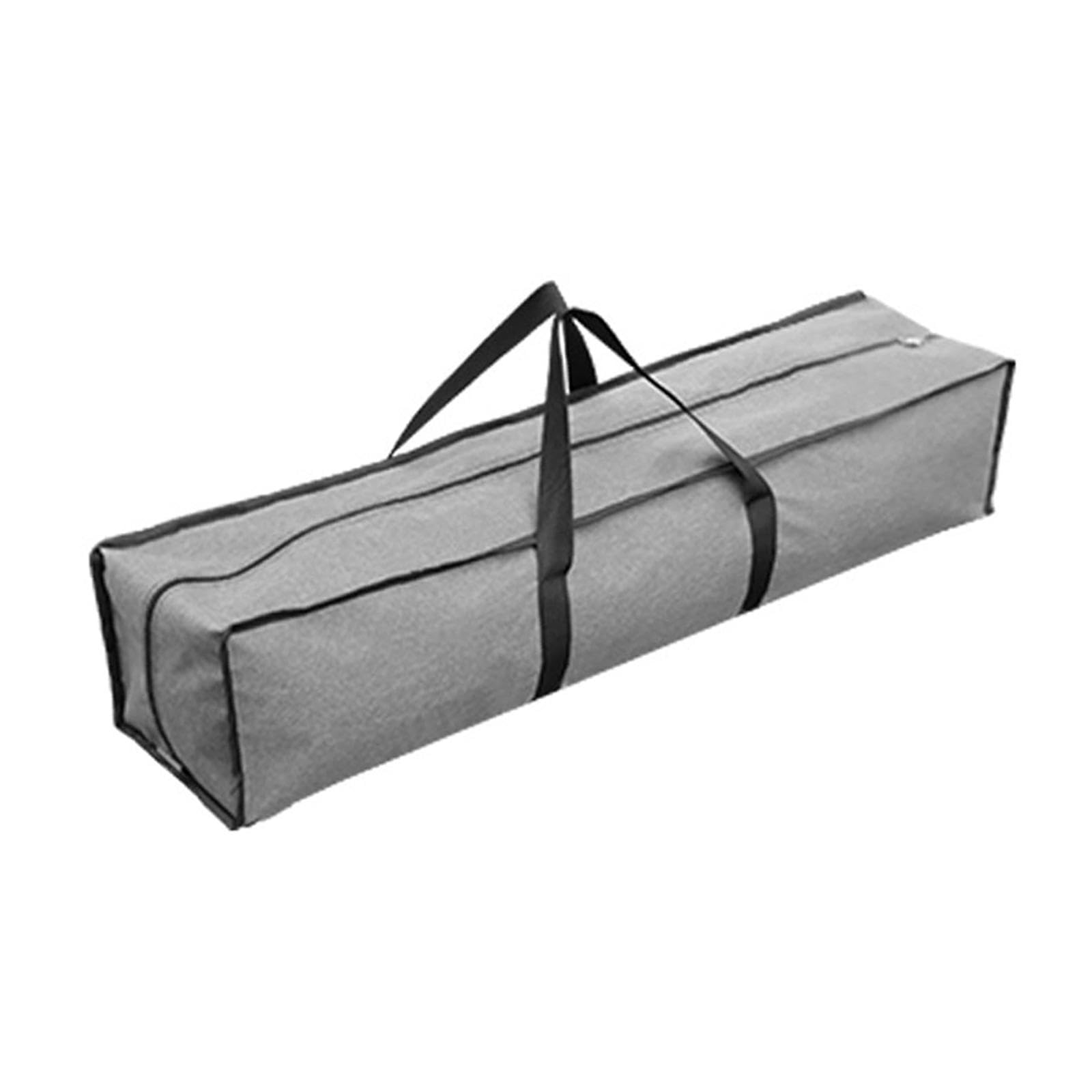 Camping Equipment Storage Bag Tote Waterproof Gray Accessories Foldable for Sleeping Gear Portable Lightweight Oxford Cloth 80x15x15cm
