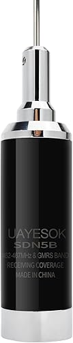 Miniatura 2 de UAYESOK SDN5B 6dBi GMRS Antena móvil Montaje NMO (462-467 MHZ) para BAOFENG BTECH Midland Retevis QYT GMRS Radios HT Escáner Motorola Repetidor