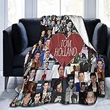 N A Flanelldecke I Love Tom-Holland Collage Covers Überwurf Decke für Bett Sofa Wohnzimmer Sommer Groß 127 x 101,6 cm für Erwachsene