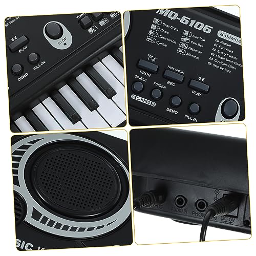 OFFSCH 61 Piano Électronique Portable pour Enfants Piano à Clavier pour Enfants Claviers Électroniques Piano pour Enfants Pianos Numériques Clavier Musical pour Jouet Musique - Les Beatles, Paul McCartney, John Lennon, RIngo Starr, George Harrison OFFSCH 61 Piano Électronique Portable pour Enfants Piano à Clavier pour Enfants Claviers Électroniques Piano pour Enfants Pianos Numériques Clavier Musical pour Jouet Musique – Image 3