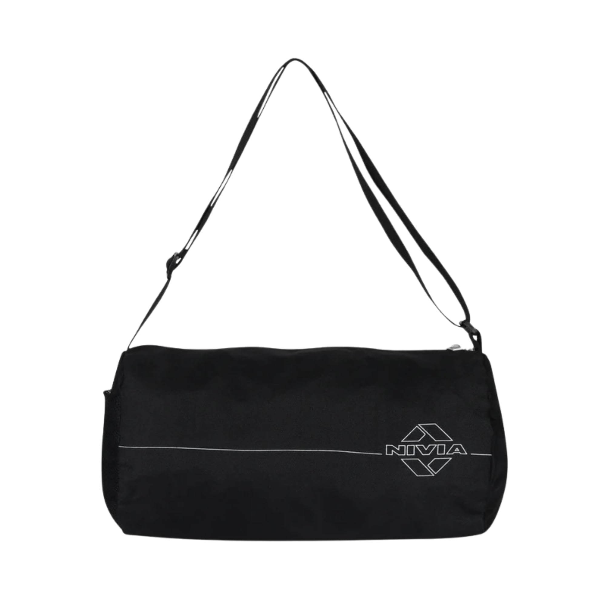 NIVIA Gym Duffel Bag with Adjustable Shoulder Strap, Black-picture-24