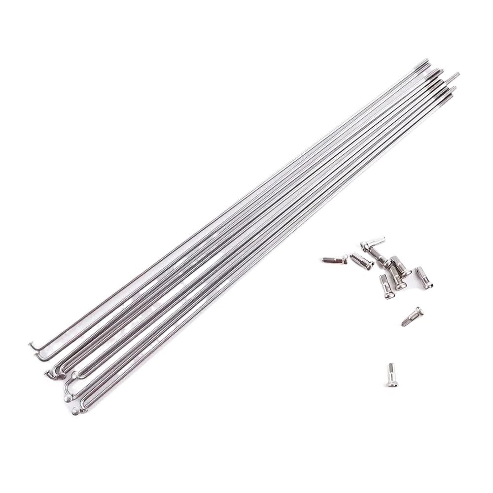 261)36pcs Rayons De Vélo Rayons De Vélo De Montagne En Acier 45 14G
