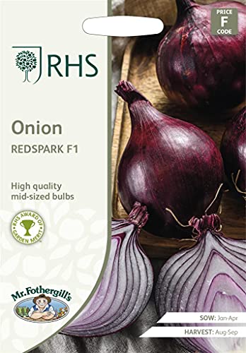 Mr.Fothergill's Seeds Royal Horticultural Society Onion REDSPARK F1 RHS オニオン レッドスパーク ミスター フォザーギルズシード