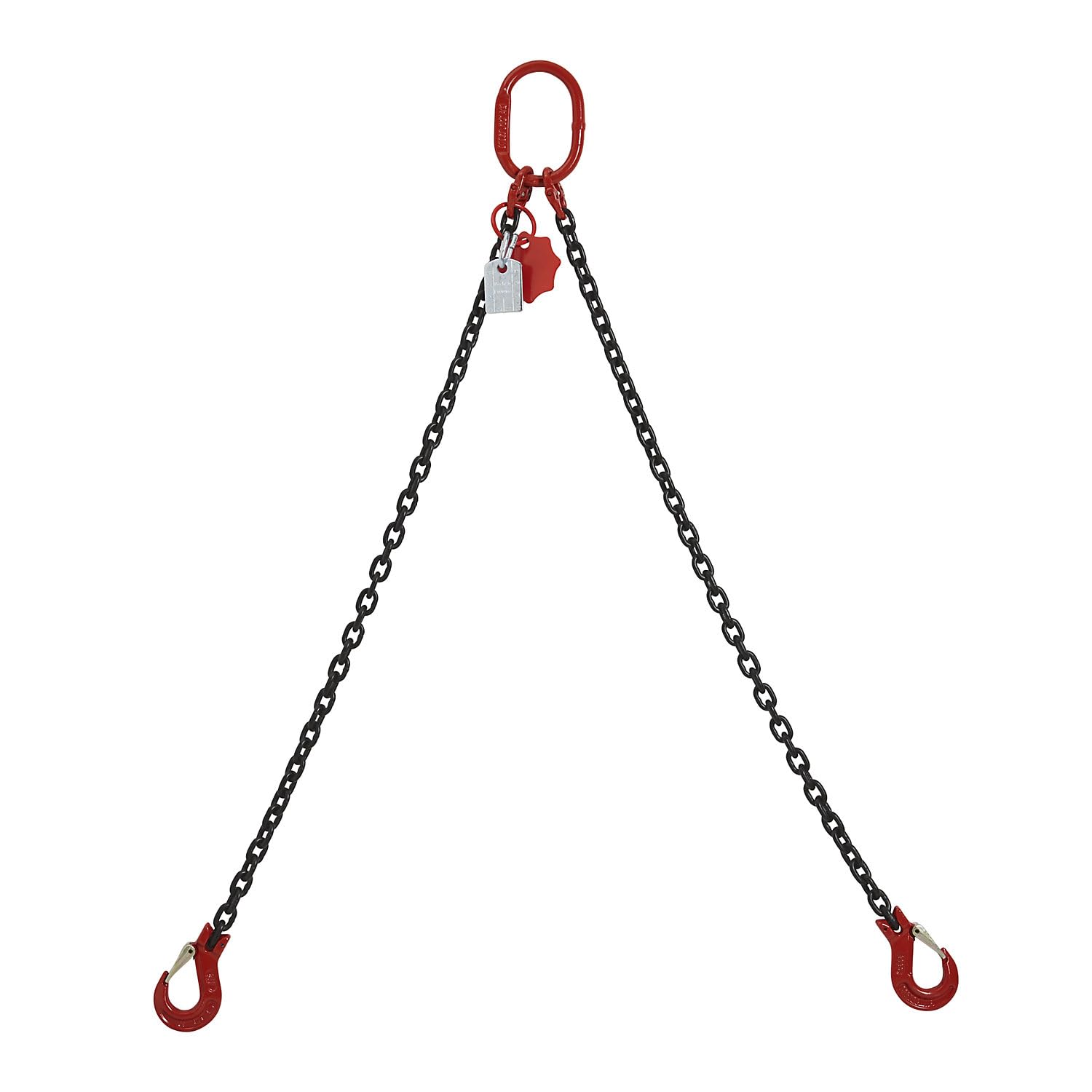 kaiserkraft | Anschlagkette GK8 | Tragfähigkeit 4250 kg | Kettenstärke 10 mm | Nutzlänge 2 m | 2-strängig