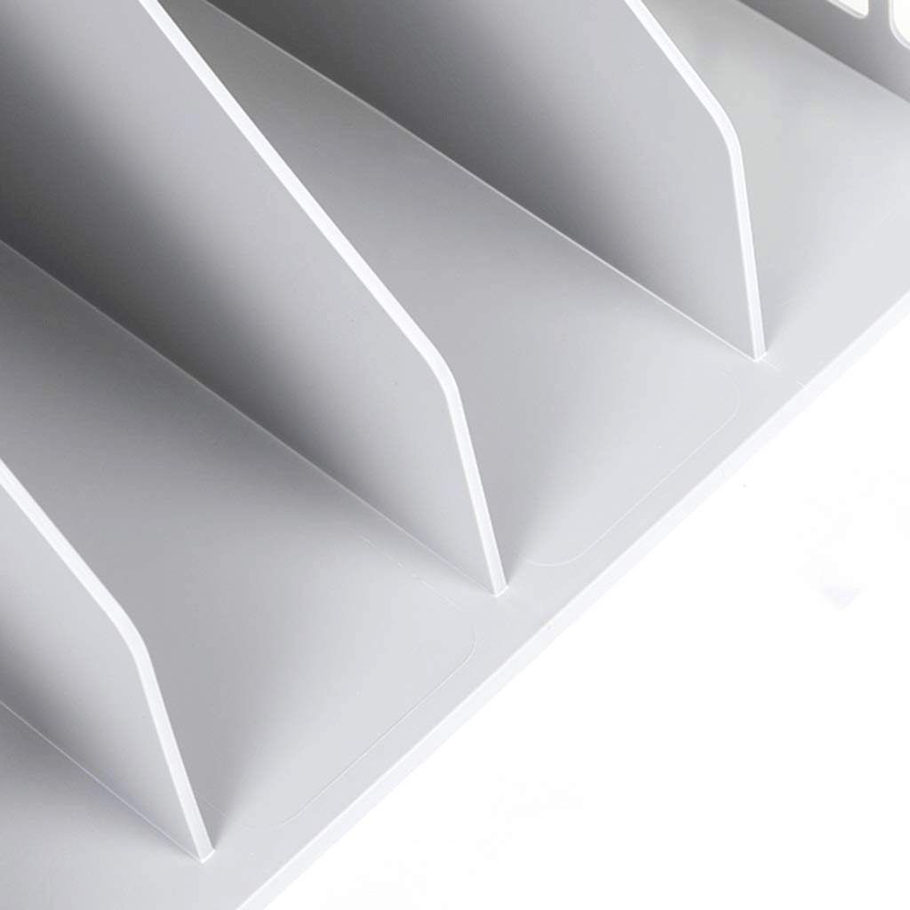 File Manager - Organizer per riviste, per aule e biblioteche, colore: bianco