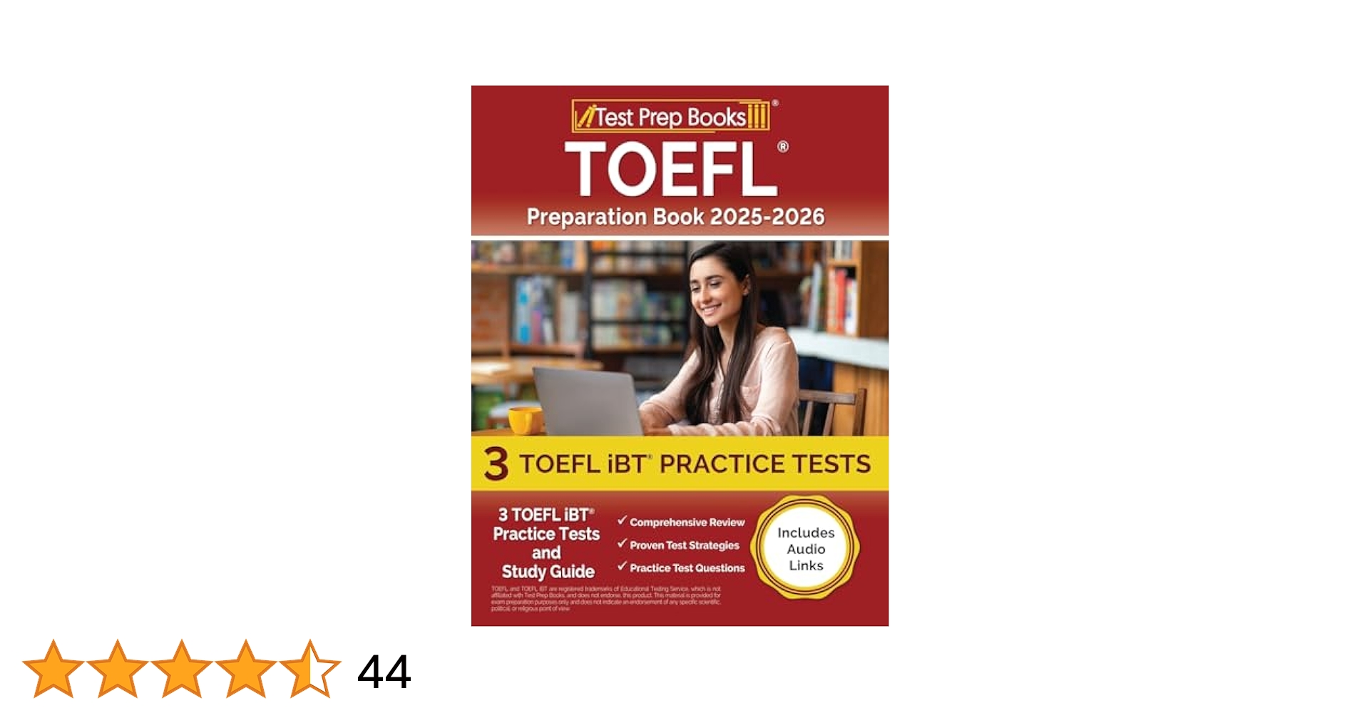 語学・辞書・学習参考書 TOEFL Test Preparation Kit 2nd Edition TOEFL Preparation Book 2023-2024 - TOEFL iBT Exam Secrets
