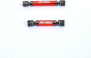 RCAWD Center Drive Shaft Set for Axial 1/18 UTB18 Capra Trail Driveshaft Upgrade Parts Red