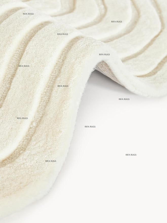 Buy RIFA RUGS Handwoven Pure Woolen Round Carpets Collection with 1,0 ...