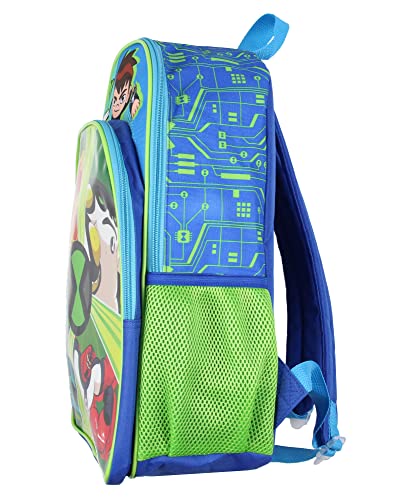 Bioworld Ben 10 Backpack Omnitrix Omniverse 16" Alien Force Kids School Travel Backpack3