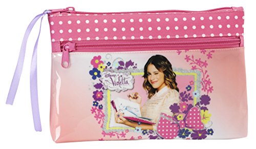 Preisvergleich Produktbild Violetta Kulturtasche mit Zwei Reißverschlüssen (SAFTA 811429033)